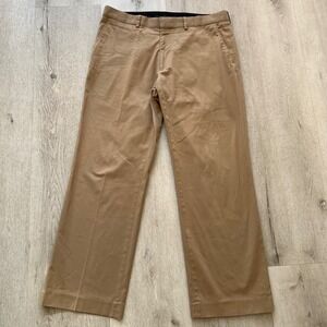 Express Design Studio Men's Khaki Chino Dress Pants Size 34x30 Tan buisness